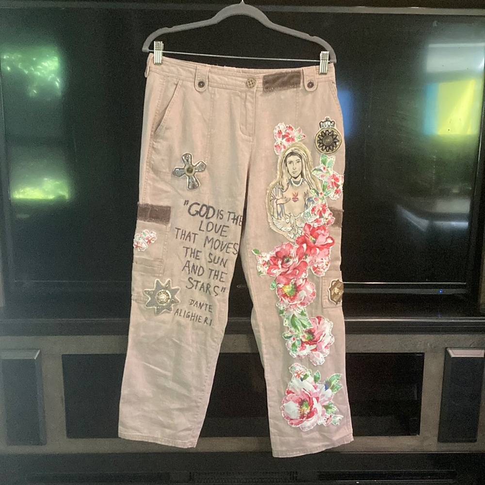 “Love is my religion “ pants - Picture 5 of 17